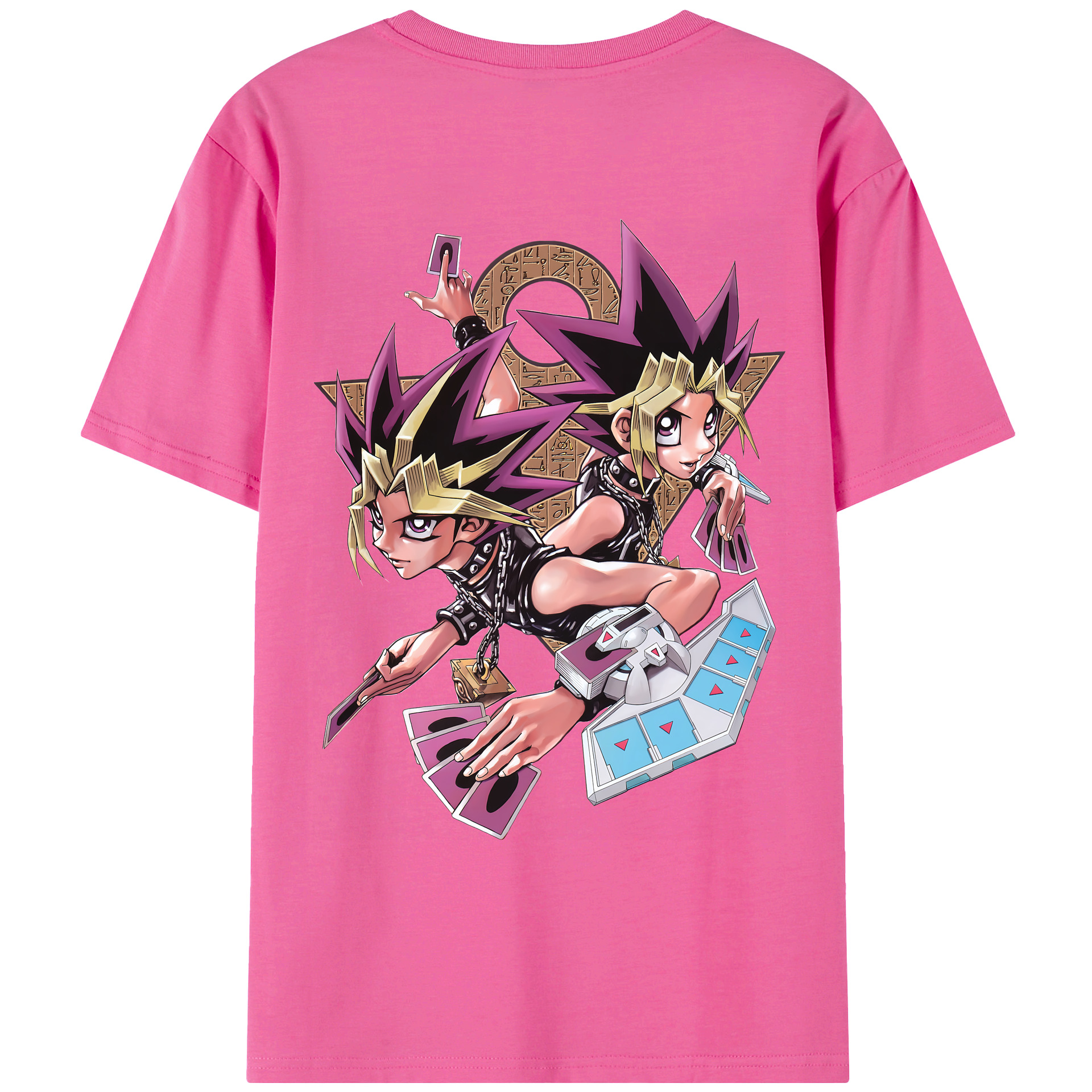 （画像用） 遊☆戯☆王 Yu-Gi-Oh! レディース半袖Tシャツ(バックプリント)